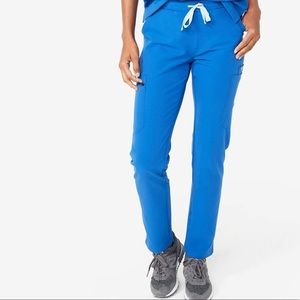 Figs Yola Regular Scrub Pants Royal Blue